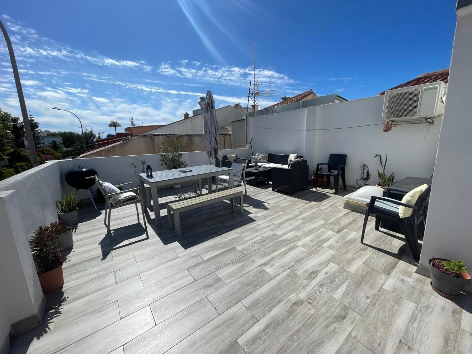 Pedregalejo Beach House Malaga Luaran gambar