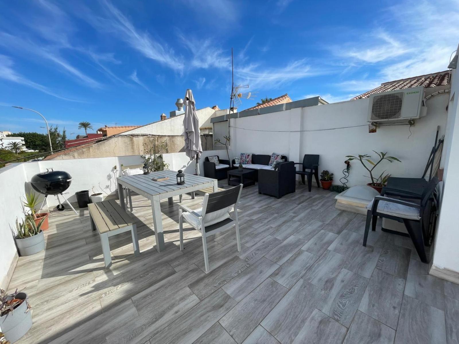 Pedregalejo Beach House Malaga Luaran gambar